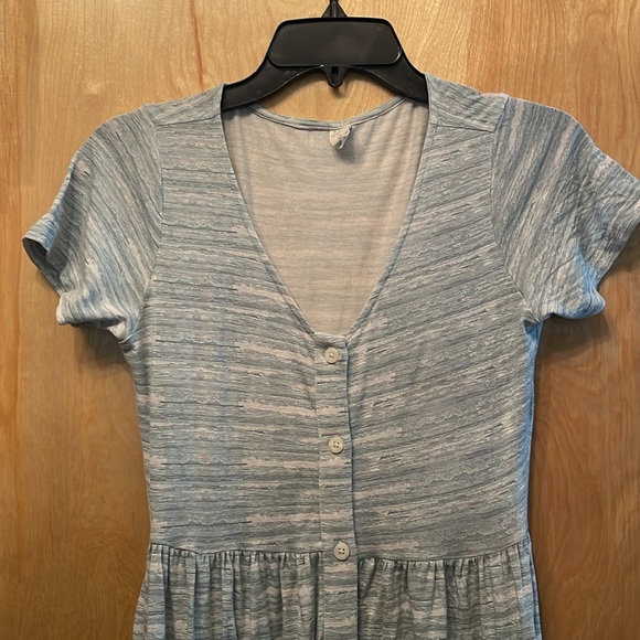 Kate Quinn bamboo women’s button down v neck dress XS - Picture 3 of 7